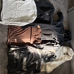 Assorted Hoodies and T-Shirts Collection